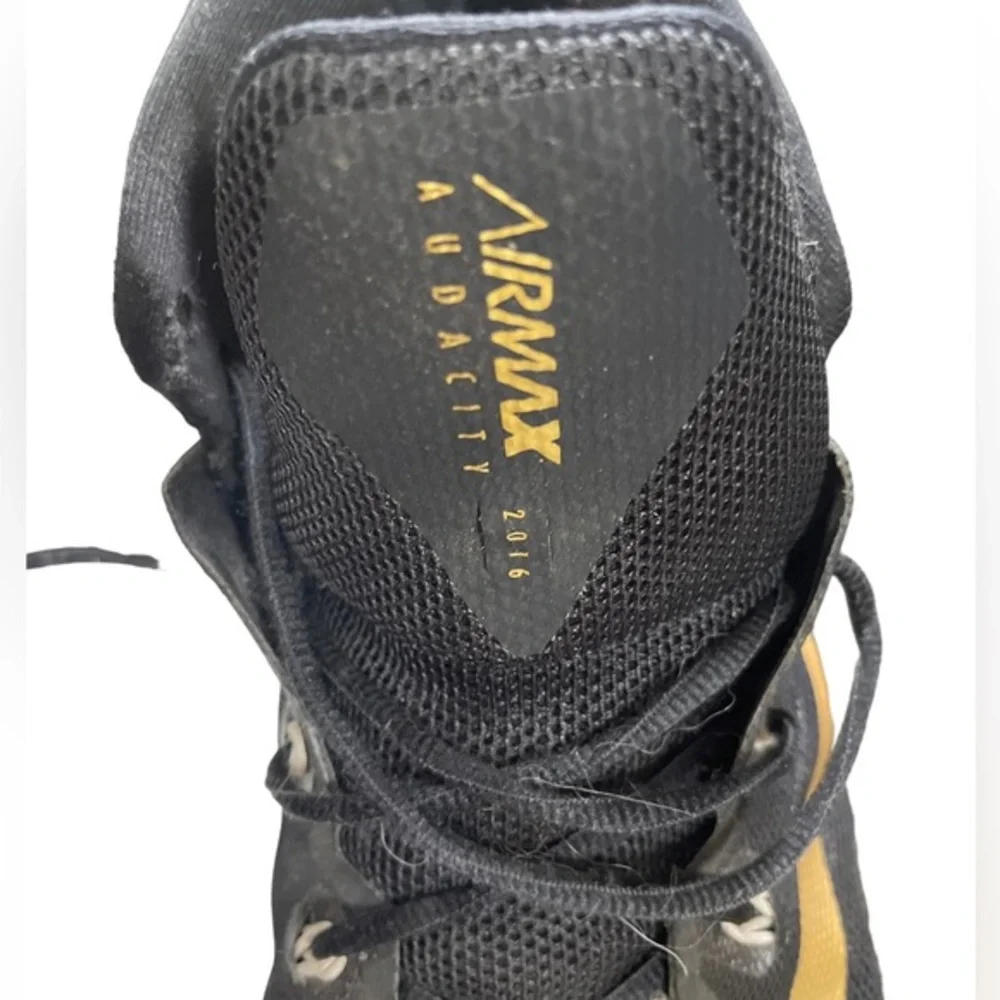 Nike‎ Air Max Audacity 2016 Black Gold size 14